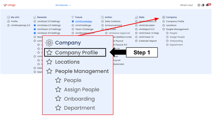 Edit Company Profile form